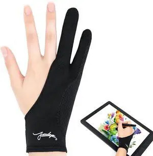 Digital Drawing Glove 3-Layer Palm Rejection(Large,Black) Two-Finger Artist Glove for Graphics Drawing Tablet,Monitor,Sketching,ipad,Paper,Fits for Right and Left Hand Digital Drawing Glove 3-Layer Palm Rejection(Large,Black) Two-Finger Artist Glove for Graphics Drawing Tablet,Monitor,Sketching,ipad,Paper,Fits for Right and Left Hand