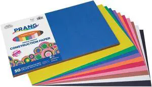Prang (Formerly SunWorks) Construction Paper, 10 Assorted Colors, 12" x 18", 50 Sheets Prang (Formerly SunWorks) Construction Paper, 10 Assorted Colors, 12" x 18", 50 Sheets