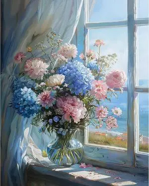 PRASIO Paint by Numbers Kit for Adults Beginner, Flowers Adult Paint by Number Kits on Canvas, DIY Acrylic Watercolor Oil Paint by Number for Adults for Home Decor Gift 16x20 Inch PRASIO Paint by Numbers Kit for Adults Beginner, Flowers Adult Paint by Number Kits on Canvas, DIY Acrylic Watercolor Oil Paint by Number for Adults for Home Decor Gift 16x20 Inch