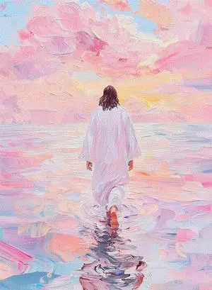 BAWKENTON Pink Jesus Paint by Numbers for Adults and Kids | Pink Wall Art Religious Christian Painting by Number Kits On Canvas, Number Artist DIY, Home Wall Decor,10X13.78in BAWKENTON Pink Jesus Paint by Numbers for Adults and Kids | Pink Wall Art Religious Christian Painting by Number Kits On Canvas, Number Artist DIY, Home Wall Decor,10X13.78in