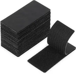 Bates 2' x 4' Heavy Duty Hook & Loop Tape, 20 pcs with Double Sided Adhesive Bates 2' x 4' Heavy Duty Hook & Loop Tape, 20 pcs with Double Sided Adhesive