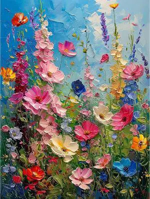 Hutarosl Wild Flowers Paint by Numbers Kits for Adults 16x20in | Flowers Paint by Number Adult,Flower Canvas Paint by Numbers for Adults,DIY Oil Painting Kits for Gifts Home Decor Hutarosl Wild Flowers Paint by Numbers Kits for Adults 16x20in | Flowers Paint by Number Adult,Flower Canvas Paint by Numbers for Adults,DIY Oil Painting Kits for Gifts Home Decor