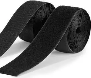 2in x 12 FT Sew On Hook and Loop Tape, Non-Adhesive Back, Enhanced Grip Sew-On Hook Loop Strips for Fabric, Easy to Sew Washable Interlock Tape for Clothing, Sewing, Crafts, Home DIY & Organizing 2in x 12 FT Sew On Hook and Loop Tape, Non-Adhesive Back, Enhanced Grip Sew-On Hook Loop Strips for Fabric, Easy to Sew Washable Interlock Tape for Clothing, Sewing, Crafts, Home DIY & Organizing