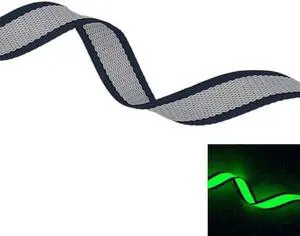 Glow in the Dark 1" Webbing Strap (15ft) Glow in the Dark 1" Webbing Strap (15ft)