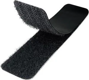 12 Sets 1 x 4 Inch Hook and Loop Tape Sticky Back - Heavy Duty Double-Sided Adhesive Strips - Strong Fastener for Home, Office, Indoor & Outdoor Use(Black) 12 Sets 1 x 4 Inch Hook and Loop Tape Sticky Back - Heavy Duty Double-Sided Adhesive Strips - Strong Fastener for Home, Office, Indoor & Outdoor Use(Black)
