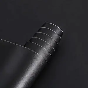 Arthome 11.8''x100'' Black Contact Paper, Self Adhesive Wallpaper Waterproof Gloss PVC Vinyl, Oil Proof,Black Wallpaper, Vinyl Paper for Furniture Cover Surface,Countertop,Kitchen,Shelf Liner Arthome 11.8''x100'' Black Contact Paper, Self Adhesive Wallpaper Waterproof Gloss PVC Vinyl, Oil Proof,Black Wallpaper, Vinyl Paper for Furniture Cover Surface,Countertop,Kitchen,Shelf Liner
