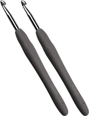 Mdoker 6mm 2PCS Crochet Hook Ergonomic Handle Crochet Hook Needles for Arthritic Hands,Extra Long Crochet Hooks for Beginner Crocheting Yarn(6mm) Mdoker 6mm 2PCS Crochet Hook Ergonomic Handle Crochet Hook Needles for Arthritic Hands,Extra Long Crochet Hooks for Beginner Crocheting Yarn(6mm)