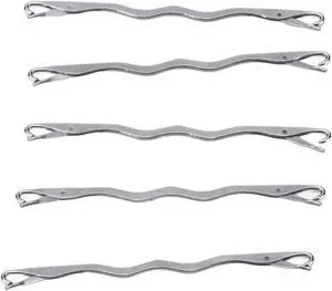 Kooingtech 5PCS Double Ended Latch Hook Tool Knitting Hook Stainless Steel | Knitting Machine Needles for Hosiery Repair or Parts Replacement Kooingtech 5PCS Double Ended Latch Hook Tool Knitting Hook Stainless Steel | Knitting Machine Needles for Hosiery Repair or Parts Replacement