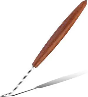 Wuadua 1Pcs Knitting Loom Hook, Ergonomic Crochet Hooks for Knit Picker | Knitting Machine Accessories, Crochet Tools with Convenient Wooden Handles for Beginners Knittings Knitter DIY Crochet Wuadua 1Pcs Knitting Loom Hook, Ergonomic Crochet Hooks for Knit Picker | Knitting Machine Accessories, Crochet Tools with Convenient Wooden Handles for Beginners Knittings Knitter DIY Crochet
