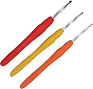 Crochet Hooks 2.5mm 3.5mm 4.5mm Crochet Needles QLRFFLJOY 3 pcs Crochet Hook Set DIY Yarn Weaving Tools for Knitting Gloves, Shoes, Bags, Hats, Socks, Scarf Crochet Hooks 2.5mm 3.5mm 4.5mm Crochet Needles QLRFFLJOY 3 pcs Crochet Hook Set DIY Yarn Weaving Tools for Knitting Gloves, Shoes, Bags, Hats, Socks, Scarf