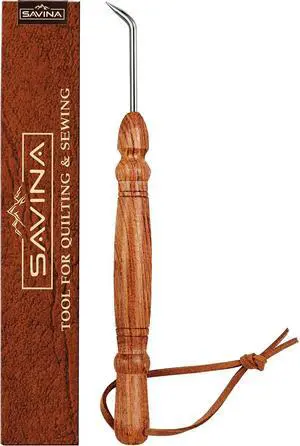 Savina Knitting Loom Hook Accessories for DIY and Crochet. Handcrafted Wooden Handle & Designed for Knitters Need. Knitting Tool for Making Hats, Scarves, Socks & Sweaters Savina Knitting Loom Hook Accessories for DIY and Crochet. Handcrafted Wooden Handle & Designed for Knitters Need. Knitting Tool for Making Hats, Scarves, Socks & Sweaters