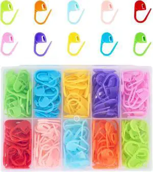 LKbeuuu 200 Pcs Locking Stitch Markers Set, Comes with a Storage Case | Colored Locking Stitch Markers Set, Suitable for DIY and Hand Sewing, Knitting Accessories( 10 Colors ) LKbeuuu 200 Pcs Locking Stitch Markers Set, Comes with a Storage Case | Colored Locking Stitch Markers Set, Suitable for DIY and Hand Sewing, Knitting Accessories( 10 Colors )