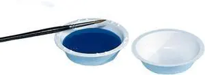 School Smart Plastic Watercolor Paint Cups, 3-3/4 x 1-1/8 Inches, White, Pack of 12 School Smart Plastic Watercolor Paint Cups, 3-3/4 x 1-1/8 Inches, White, Pack of 12