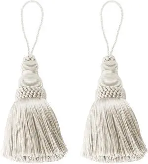 2Pcs Colorful Tassel Key Tassels DIY Accessories(Beige) | 9.5 Inch Tassels for Crafts,Door Tassel for Knobs,Elegant Tassels for Curtain and Home Decoration,Large Decorative Tassels 2Pcs Colorful Tassel Key Tassels DIY Accessories(Beige) | 9.5 Inch Tassels for Crafts,Door Tassel for Knobs,Elegant Tassels for Curtain and Home Decoration,Large Decorative Tassels