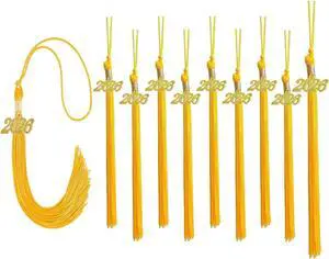 2026 Graduation Tassels Bulk, Gold Tassels 2026 for Grad Cap and Graduation Ceremony Accessory Decoration,10 Pieces 2026 Graduation Tassels Bulk, Gold Tassels 2026 for Grad Cap and Graduation Ceremony Accessory Decoration,10 Pieces