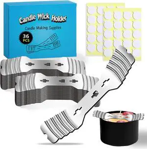 ABK 36PCS Metal Candle Wick Holders for Candle Making,Wick Centering Tools | Candle Wick Holders;Metal Wick Holders;Wick Holders for Candle Making;Wick Centering Tool;Wick Holders for Candle Making; ABK 36PCS Metal Candle Wick Holders for Candle Making,Wick Centering Tools | Candle Wick Holders;Metal Wick Holders;Wick Holders for Candle Making;Wick Centering Tool;Wick Holders for Candle Making;