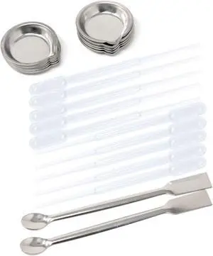 Honbay 12PCS Small Paint Tray Paint Mixing Palette 2PCS Metal Paint Stirrers and 10PCS Clear Plastic Droppers for Airbrush Paint Mixing Model Painting and DIY Art Craft Honbay 12PCS Small Paint Tray Paint Mixing Palette 2PCS Metal Paint Stirrers and 10PCS Clear Plastic Droppers for Airbrush Paint Mixing Model Painting and DIY Art Craft