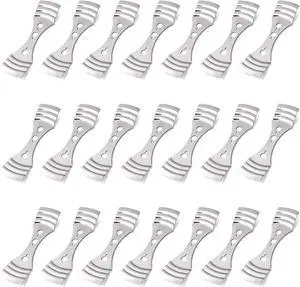 EricX Light Metal Wick Centering Device - 21 Pieces Wick Holder for Candle Making EricX Light Metal Wick Centering Device - 21 Pieces Wick Holder for Candle Making