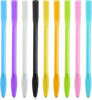 9PCS Colored Silicone Stir Sticks, Reusable Silicone Mixing Sticks | Silicones Wax Stick for Resin Epoxy, Liquid, Paint, Popsicle Stirring Tool, Making Glitter Cups, 9 Colors 9PCS Colored Silicone Stir Sticks, Reusable Silicone Mixing Sticks | Silicones Wax Stick for Resin Epoxy, Liquid, Paint, Popsicle Stirring Tool, Making Glitter Cups, 9 Colors
