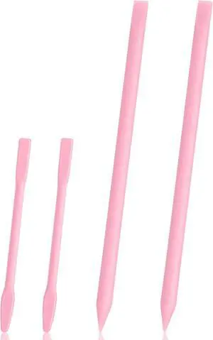 Gartful 4PCS Silicone Stir Sticks Set, 2pcs Stick Rods for Resin, 2pcs Pointed Silicone Mixing Sticks for Resin Mixing, Paint, Making Glitter Tumblers Cups, Arts, Crafts, Facial Mask Stir Rods, Pink Gartful 4PCS Silicone Stir Sticks Set, 2pcs Stick Rods for Resin, 2pcs Pointed Silicone Mixing Sticks for Resin Mixing, Paint, Making Glitter Tumblers Cups, Arts, Crafts, Facial Mask Stir Rods, Pink