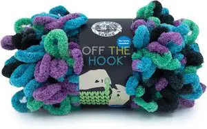 Lion Brand Yarn, Off The Hook Loop Yarn, Zodiac, Multicolor, 1 Pack | Jumbo Finger Knitting & Crochet Craft Fiber for Beginners, Kids, Classrooms, Create Blankets, Pillows, Stuffed Animals Lion Brand Yarn, Off The Hook Loop Yarn, Zodiac, Multicolor, 1 Pack | Jumbo Finger Knitting & Crochet Craft Fiber for Beginners, Kids, Classrooms, Create Blankets, Pillows, Stuffed Animals