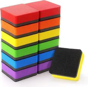 Tamaki 6 Pack Magnetic Dry Eraser Erasers 4.2'' x 2.2'', Square | Dry Erasers for White Board, Whiteboard Erasers for Kids Classroom Tamaki 6 Pack Magnetic Dry Eraser Erasers 4.2'' x 2.2'', Square | Dry Erasers for White Board, Whiteboard Erasers for Kids Classroom