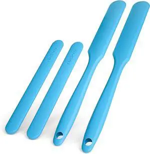 Nicpro Silicone Stir Sticks Kit - 2 PCS Resin Popsicle Sticks & 2 PCS Spatula Scraper for Mixing Resin, Wax, Paint, Epoxy, DIY Crafts Nicpro Silicone Stir Sticks Kit - 2 PCS Resin Popsicle Sticks & 2 PCS Spatula Scraper for Mixing Resin, Wax, Paint, Epoxy, DIY Crafts