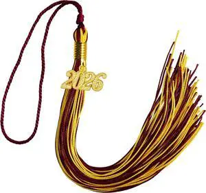 GraduationMall Single&Multiple Color Graduation Tassel with 2026 Year Charm 9" GraduationMall Single&Multiple Color Graduation Tassel with 2026 Year Charm 9"