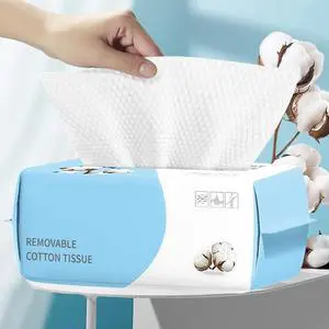 100 Count Disposable Face Towel, Biodegradable Cotton Facial Dry Wipes, Super Soft & Thick Face Cloth, Lint-Free Face Towelettes for Sensitive Skincare, Makeup Remover Dry Wipes, Facial Cleansing 100 Count Disposable Face Towel, Biodegradable Cotton Facial Dry Wipes, Super Soft & Thick Face Cloth, Lint-Free Face Towelettes for Sensitive Skincare, Makeup Remover Dry Wipes, Facial Cleansing