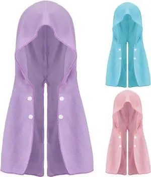 Acostop 3 Pcs Long Lasting Cooling Hoodie Towels for Neck and Face | Absorbent & Quick Drying Cooling Towel Wraps for Women, Sun Protection in Summer Extreme Heat Hot Weather Acostop 3 Pcs Long Lasting Cooling Hoodie Towels for Neck and Face | Absorbent & Quick Drying Cooling Towel Wraps for Women, Sun Protection in Summer Extreme Heat Hot Weather