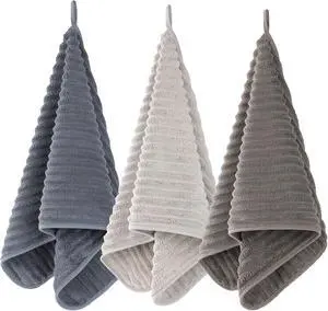 Luxury 3-Piece Quick-Dry Bath Towel Set Ultra Soft Microfiber Towels | Hand Bath Towels for Bathroom, Pool, Home, Sports Gym & Travel Elegant Twill Design (14x 29.6) Luxury 3-Piece Quick-Dry Bath Towel Set Ultra Soft Microfiber Towels | Hand Bath Towels for Bathroom, Pool, Home, Sports Gym & Travel Elegant Twill Design (14x 29.6)