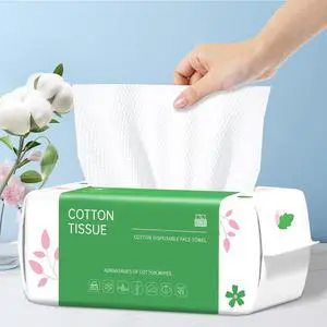 Disposable Face Towel, 100 Count Biodegradable Face Towels, for Washing Soft Cotton Dry Wipes Facial Cloths Towelettes for Washing and Drying, Facial Tissue for Cleansing Disposable Face Towel, 100 Count Biodegradable Face Towels, for Washing Soft Cotton Dry Wipes Facial Cloths Towelettes for Washing and Drying, Facial Tissue for Cleansing