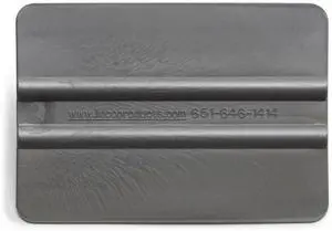 Rvinyl Lidco Heavy Duty Squeegee in Silver - 3" - Medium Flex Nylon Reinforced Tool for Vinyl, Film, Graphics Installations - Ribbed Design for Precision Rvinyl Lidco Heavy Duty Squeegee in Silver - 3" - Medium Flex Nylon Reinforced Tool for Vinyl, Film, Graphics Installations - Ribbed Design for Precision