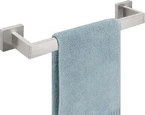Towel Bar for Bathroom, 16 Inch Stainless Steel Bath Towel Rack Wall Mounted Towel Holder Hardware Accessory (Brushed Nickel) Towel Bar for Bathroom, 16 Inch Stainless Steel Bath Towel Rack Wall Mounted Towel Holder Hardware Accessory (Brushed Nickel)