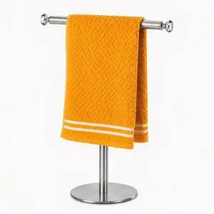 Songtec Hand Towel Holder Stand with Crystal knobs, Fingertip Towel Rack, Rust-Proof Accessories Jewelry Stand - Brushed Nickel Songtec Hand Towel Holder Stand with Crystal knobs, Fingertip Towel Rack, Rust-Proof Accessories Jewelry Stand - Brushed Nickel