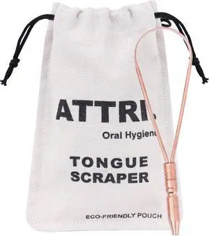 100% Pure Copper Single Handle Tongue Scraper Eco-Friendly Pouch for Adults and Kids - Durable Tongue cleaner Copper - Tough Scraper Oral Care & Hygiene-Unique design 100% Pure Copper Single Handle Tongue Scraper Eco-Friendly Pouch for Adults and Kids - Durable Tongue cleaner Copper - Tough Scraper Oral Care & Hygiene-Unique design