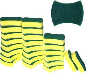 Kitchen Cleaning Sponge,Eco Non-scratch for Dish,Scrub Sponge(Pack of 24) Kitchen Cleaning Sponge,Eco Non-scratch for Dish,Scrub Sponge(Pack of 24)