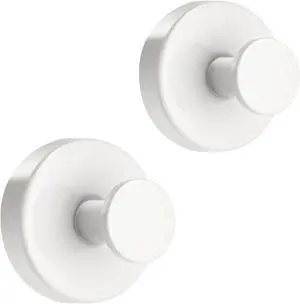Suction Cup Hooks for Hanging, for Shower, Bathroom Shower Hooks for Glass Windows, Mirror, Tile, Adhesive Towel Hooks for Hanging Bath Ball, Robe, Towel loofah(White,2Pack) Suction Cup Hooks for Hanging, for Shower, Bathroom Shower Hooks for Glass Windows, Mirror, Tile, Adhesive Towel Hooks for Hanging Bath Ball, Robe, Towel loofah(White,2Pack)