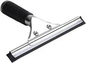 Black 15cm 6in Window Squeegee All Purpose Squeegee for Glass Shower Doors, Car Window, Home Mirrors, Bathroom Cleaner Wiper Accessory(6in/15cm, Black) Black 15cm 6in Window Squeegee All Purpose Squeegee for Glass Shower Doors, Car Window, Home Mirrors, Bathroom Cleaner Wiper Accessory(6in/15cm, Black)