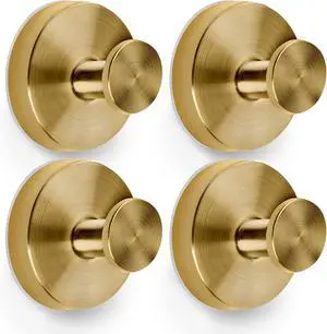 Besti Shower Suction Cup Hooks, Strong Suction Power, Towel Hooks for Shower Glass Door, Bathroom, Kitchen, Mirrors, Tiles, Holds up to 11 lbs, Ideal for Towels, Bath Robes, Coats (Champagne Bronze) Besti Shower Suction Cup Hooks, Strong Suction Power, Towel Hooks for Shower Glass Door, Bathroom, Kitchen, Mirrors, Tiles, Holds up to 11 lbs, Ideal for Towels, Bath Robes, Coats (Champagne Bronze)