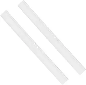 2PCS Replacement Silicon Rubber Squeegee Blade, 12 Inch White 2PCS Replacement Silicon Rubber Squeegee Blade, 12 Inch White