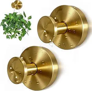 Suction Cup Hooks for Shower,10LB Max Capacity Shower Hooks-Gold | 2pcs Stainless Steel Adhesive Towel Hooks for Smooth Surface Bathroom Wall, Kitchen, Glass, Mirrors,Tile Suction Cup Hooks for Shower,10LB Max Capacity Shower Hooks-Gold | 2pcs Stainless Steel Adhesive Towel Hooks for Smooth Surface Bathroom Wall, Kitchen, Glass, Mirrors,Tile