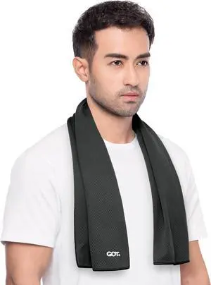Instant Cooling Towel Neck & Face - Sweat Rag Neck Wraps Gym Workout | 40x12 Inch, Evaporative Cooling, Wet Wring Snap Activation, Lightweight, UPF 40+, Outdoor Adventures Instant Cooling Towel Neck & Face - Sweat Rag Neck Wraps Gym Workout | 40x12 Inch, Evaporative Cooling, Wet Wring Snap Activation, Lightweight, UPF 40+, Outdoor Adventures