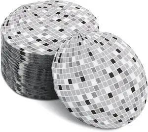 Colarr 100 Pcs Disco Ball Napkins Disco Party Supplies Wedding Decorations | Silver Ball Paper, Stylish Disposable Napkins for Cocktail Dinner, 70s 80s 90s Birthday, Bachelorette, Beverage Party Decor Colarr 100 Pcs Disco Ball Napkins Disco Party Supplies Wedding Decorations | Silver Ball Paper, Stylish Disposable Napkins for Cocktail Dinner, 70s 80s 90s Birthday, Bachelorette, Beverage Party Decor
