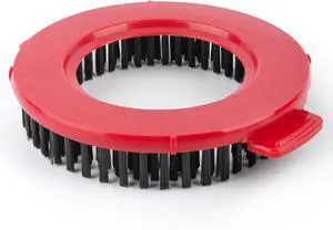 Round Spin Mop Scrub Brush Head for Hurricane 360, Stiff Bristle | Fits 6.1-6.3 in mop systems. 6.2 in brush, 3.5 in inner rim. Stiff nylon bristles clean grout, tile, glass & walls. Round Spin Mop Scrub Brush Head for Hurricane 360, Stiff Bristle | Fits 6.1-6.3 in mop systems. 6.2 in brush, 3.5 in inner rim. Stiff nylon bristles clean grout, tile, glass & walls.