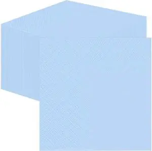 SietDESEO 50 Pieces Light Blue Napkins Disposable 3-Ply Blue Cocktail Napkins Paper Dinner Napkins for Birthday Baby Shower Wedding Gender Reveal Party Beverage Napkin SietDESEO 50 Pieces Light Blue Napkins Disposable 3-Ply Blue Cocktail Napkins Paper Dinner Napkins for Birthday Baby Shower Wedding Gender Reveal Party Beverage Napkin
