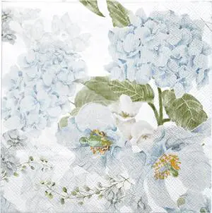 LeZakaa 25Pcs Hydrangea Guest Napkins, 3-Ply Floral Cocktail Beverage Bar Square Disposable Napkins Hand Towels for Wedding Engagement Bridal Shower Birthday Tableware Party Supplies, 5 x 5 In LeZakaa 25Pcs Hydrangea Guest Napkins, 3-Ply Floral Cocktail Beverage Bar Square Disposable Napkins Hand Towels for Wedding Engagement Bridal Shower Birthday Tableware Party Supplies, 5 x 5 In