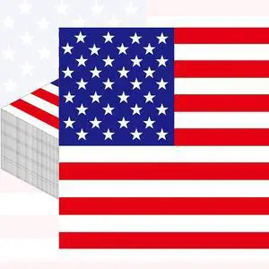 Pack of 50, American Flag Napkins, Patriotic USA Flag Design, Red White Blue Disposable Paper Napkin for 4th of July, Independence Day, Memorial Day, Veterans Day Celebration, 13x13 Inches Unfolded Pack of 50, American Flag Napkins, Patriotic USA Flag Design, Red White Blue Disposable Paper Napkin for 4th of July, Independence Day, Memorial Day, Veterans Day Celebration, 13x13 Inches Unfolded