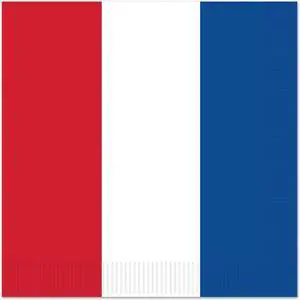 Beistle, White & Blue Theme Luncheon Napkins, Red/White/Blue Beistle, White & Blue Theme Luncheon Napkins, Red/White/Blue