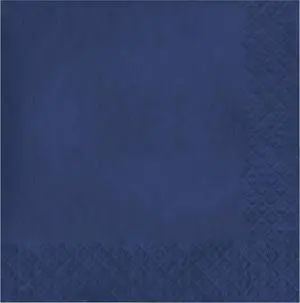Touch of Color Disposable Party Paper Napkins, Navy Blue, 6.5 in, 50 ct | Navy Blue 2-ply Napkins Made of Soft and Durable Tissue, Bulk Napkins for Weddings, Holidays, Birthdays, and Everyday Use Touch of Color Disposable Party Paper Napkins, Navy Blue, 6.5 in, 50 ct | Navy Blue 2-ply Napkins Made of Soft and Durable Tissue, Bulk Napkins for Weddings, Holidays, Birthdays, and Everyday Use